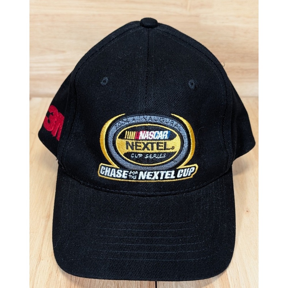 Vintage 2004 NASCAR Nextel Cup Series 3M Racing Baseball Hat Black TC OSFA